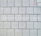 AdoquinLecrin 20x20x8 abujardado GRIS.